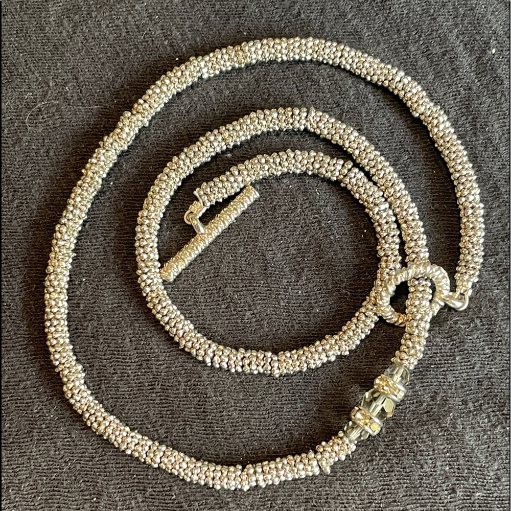 Silver necklace